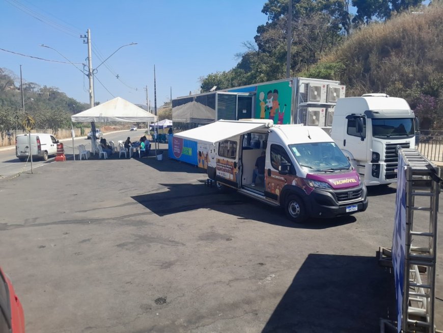 Carreta da Família oferece exames gratuitos de rastreamento de câncer em Sabará