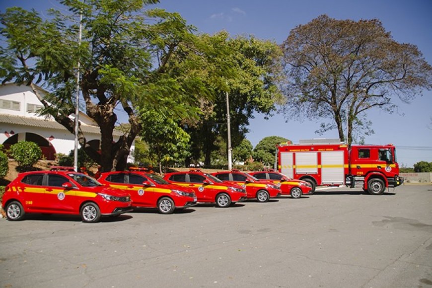 Sabará recebe reforço com novas viaturas do Corpo de Bombeiros