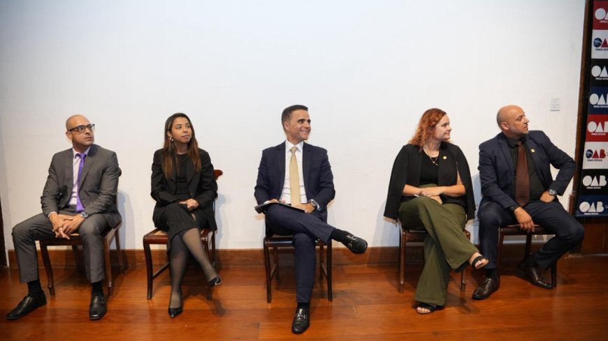 Presidente da OAB-MG, Gustavo Chalfun, reforça apoio à advocacia no Solar do Padre Correia, em Sabará