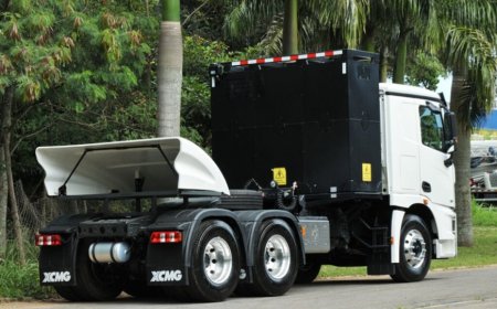 Fábrica de caminhões elétricos no Sul
