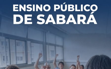 Prefeitura de Sabará abre programa de estágio para estudantes da rede pública a partir de 16 anos