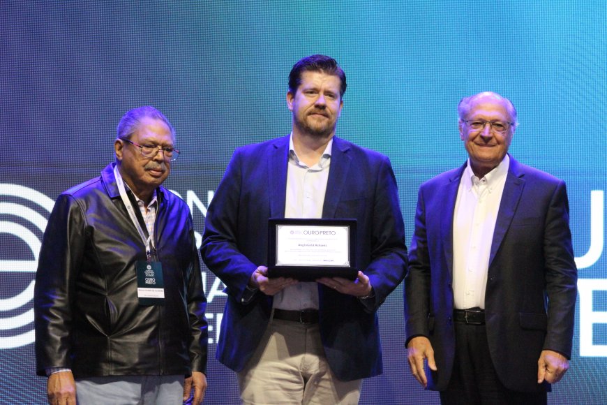 AngloGold Ashanti recebe homenagem da Revista Viver Brasil por sua contribuição ao desenvolvimento do Brasil