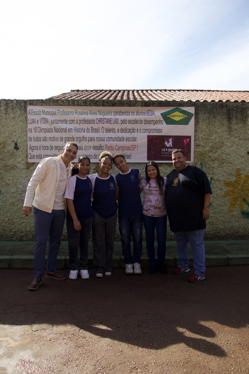 Escola municipal de Sabará conquista vaga na final nacional da Olimpíada de História do Brasil