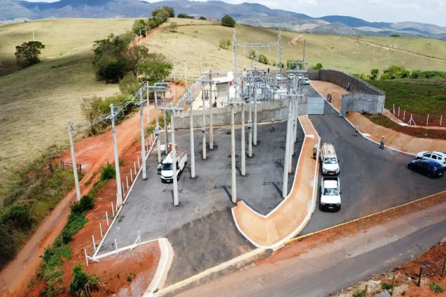 Cemig investe R$ 53 milhões em nova subestação que beneficia mais de 200 mil moradores em Minas Gerais